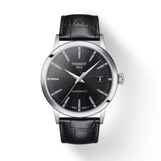 Picture of Tissot Classic Dream Swissmatic Watch with Black Strap