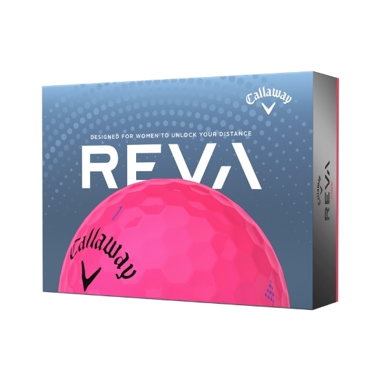 Picture of Callaway REVA Pink Golf Balls - 2 Dozen