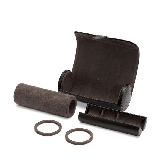 MileagePlus Merchandise Awards. WOLF Blake Watch Roll with Capsule Black