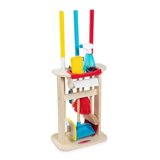 Picture of Melissa & Doug Deluxe Sparkle & Shine Cleaning Play Set