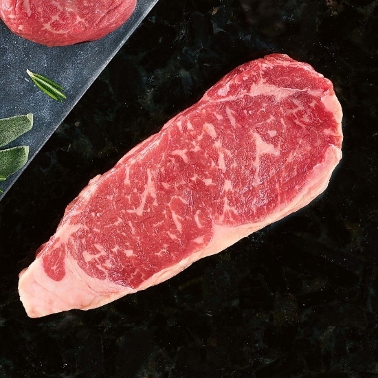 Picture of Kansas City Steaks 12oz. USDA Prime Boneless Strips - Set of 4
