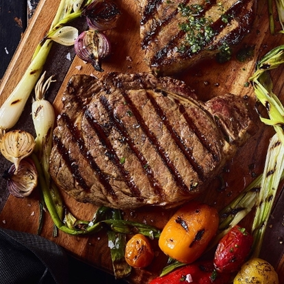 Picture of Kansas City Steaks 10oz. Boneless Ribeye Steaks - Set of 6