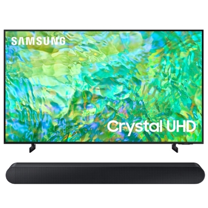 Picture of Samsung 43'' UC8000 4K TV with Soundbar & HDMI Cable