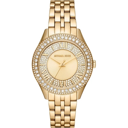 Picture of Michael Kors Harlowe Three-Hand Gold-Tone Watch