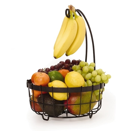 Picture of Mikasa Gourmet Basics General Store Basket with Banana Hook