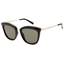 Picture of Le Specs Caliente Sunglasses- Black/Gold Frame with Khaki Lens