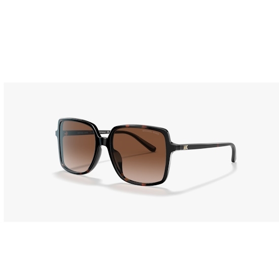 Picture of Michael Kors Isle of Palms Sunglass- Dark Tort/Smoke Gradient
