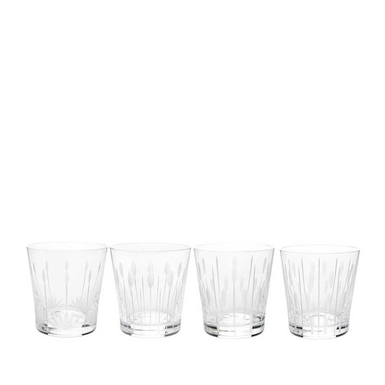 Picture of Lalique Lotus Tumblers - Set of 4