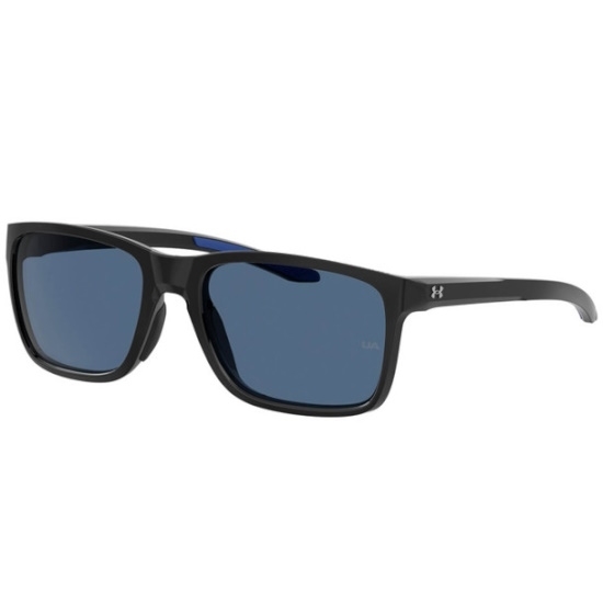 Picture of Under Armour Hustle Sunglasses - Black/Blue