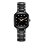 Picture of Rado True Square Black Ceramic Watch with 12 Diamonds