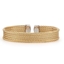 Picture of ALOR Classique Yellow Steel Cable Bangle