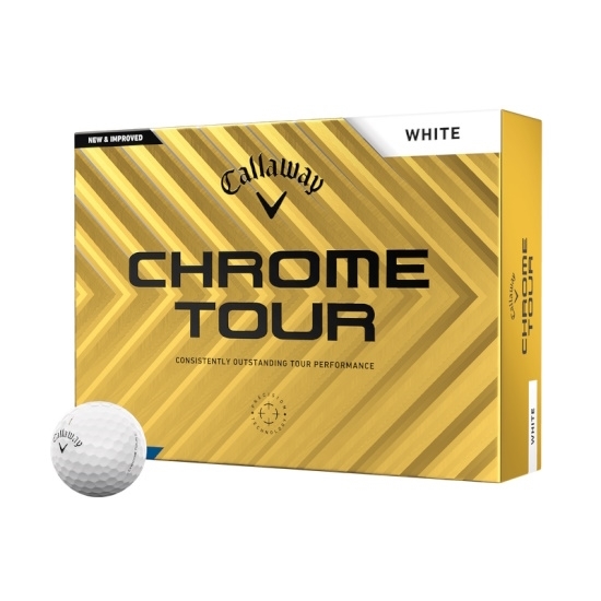 Picture of Callaway Chrome Tour Golf Balls - 2 Dozen