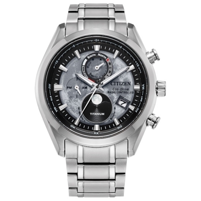 Picture of Citizen Eco-Drive Sport Luxury Titanium Watch with Gray Dial