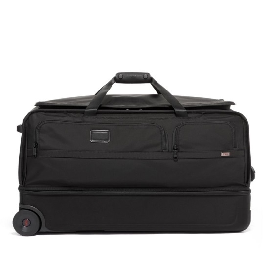 Picture of Tumi Alpha 3 Large Split Two-Wheeled Duffel - Black