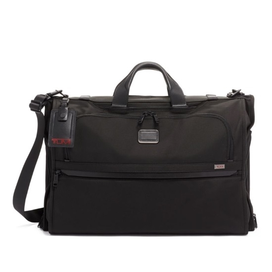 Picture of Tumi Alpha 3 Garment Bag Tri-Fold Carry-On - Black