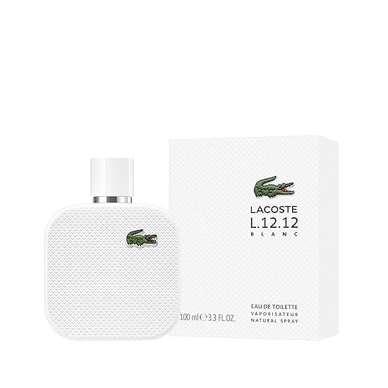 Picture of Lacoste L.12.12 Blanc EDT - 3.4oz.