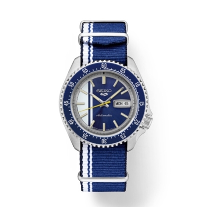 Picture of Seiko 5 Sports Stainless Steel Automatic with Blue/Silver Dial