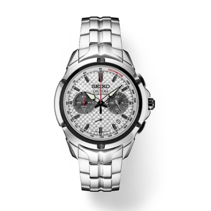 Picture of Seiko Coutura Stainless Steel Qtz Chronograph with Silver Dial