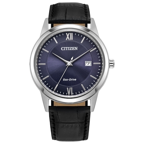 Picture of Citizen Men's Eco-Drive Classic with Blue Dial & Black Strap