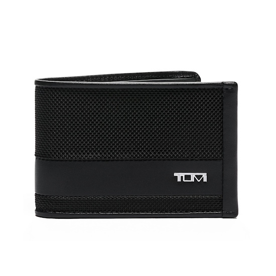 Picture of Tumi Alpha Slim Single Bifold Wallet - Black
