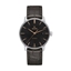 Picture of Rado Coupole Classic Automatic Watch with Black Leather Strap