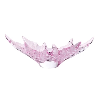 Picture of Lalique Champs-Elysees Bowl - Pink Luster Crystal