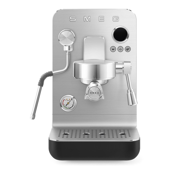 Picture of SMEG Semi-Professional Espresso Machine - Matte Black