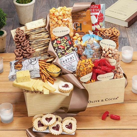 Picture of Olive & Cocoa Delectable Delights Crate - Large