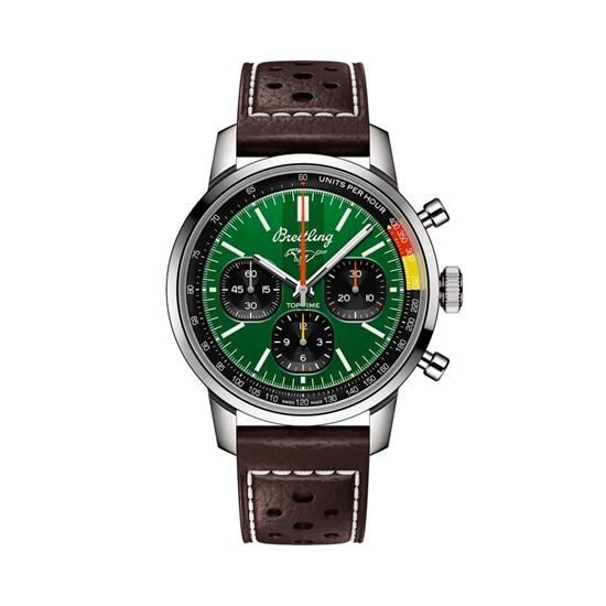 Picture of Breitling Top Time B01 Ford Mustang Watch with Leather Strap