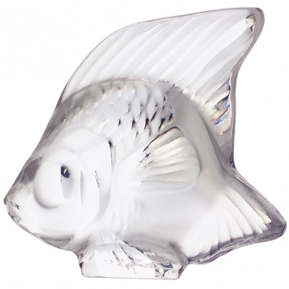 Picture of Lalique Fish Figurine - Clear