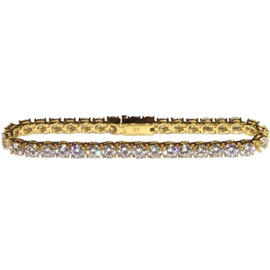 Picture of Nadri Classic Gold Tennis Bracelet