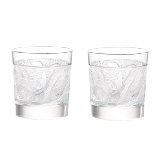 Picture of Lalique Owl Whisky Tumblers - Set of 2