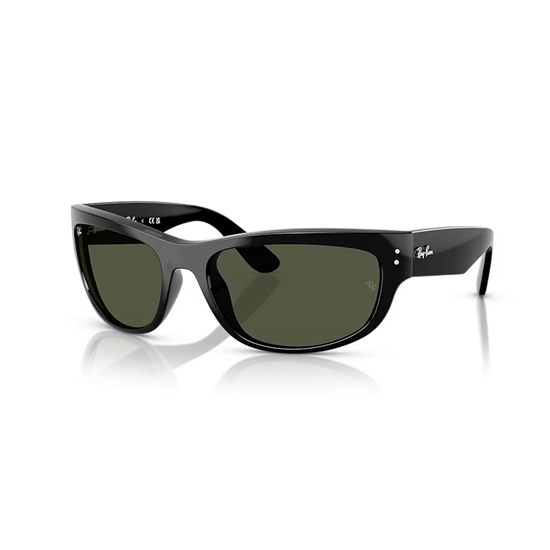 Picture of Ray-Ban Mega Balorama Sunglasses-Black Frame/Green Lenses