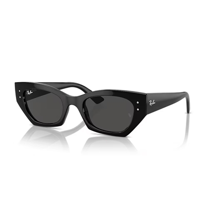 Picture of Ray-Ban Zena Bio-Based Sunglasses-Black Frame/Dark Grey Lenses
