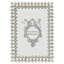 Picture of Olivia Riegel Crystal & Pearl 4'' x 6'' Frame - Silver
