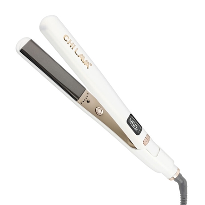 Picture of CHI Lava 1'' Volcanic Hairstyling Iron - White/Gold