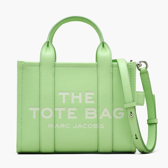 Picture of Marc Jacobs The Leather Small Tote Bag - Peppermint