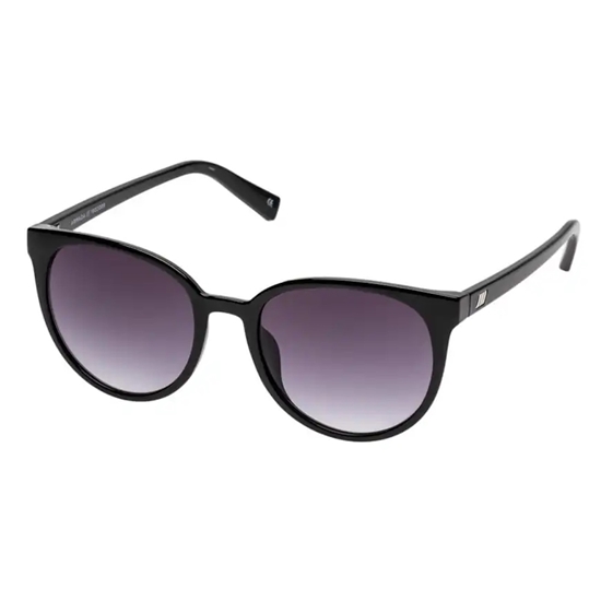 Picture of Le Specs Armada Sunglasses-Black Frame/Smoke Gradient Lenses