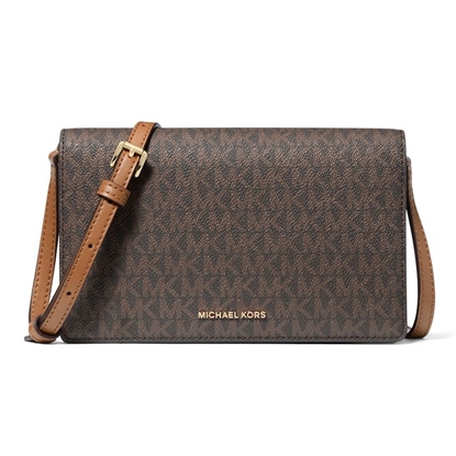 Picture of Michael Kors Jet Set Sig Medium Front-Flap Crossbody