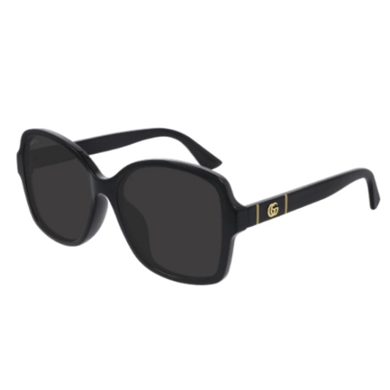 Picture of Gucci M Women's Sunglass - Butterfly Lens, Gold Logo