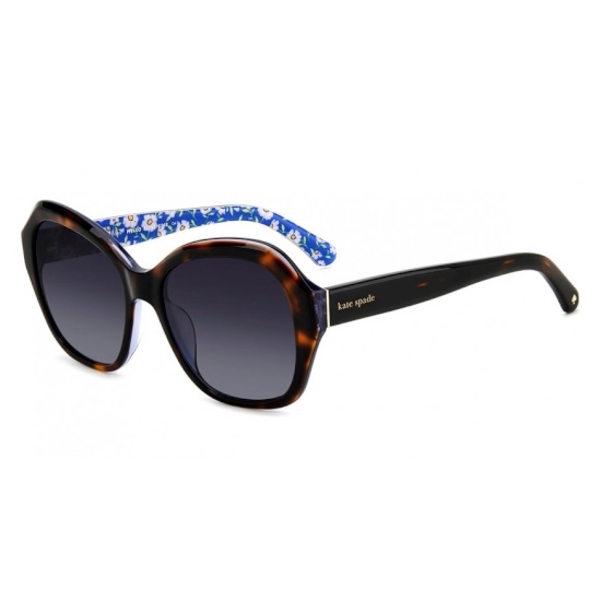 Picture of Kate Spade Lottie Havana Sunglasses with Grey Shaded Lens