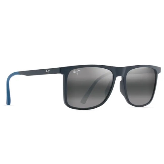 Picture of Maui Jim Makamae Sunglasses - Matte Blue/Neutral Grey