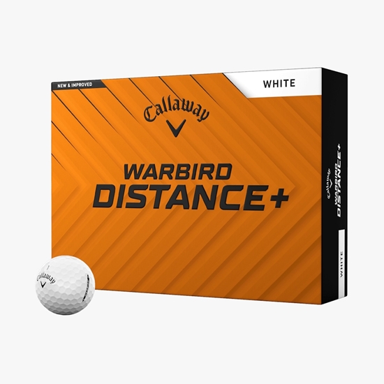 Picture of Callaway Warbird Distance+ White Golf Balls - 2 Dozen
