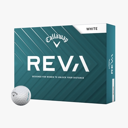 Picture of Callaway REVA White Golf Balls - 2 Dozen