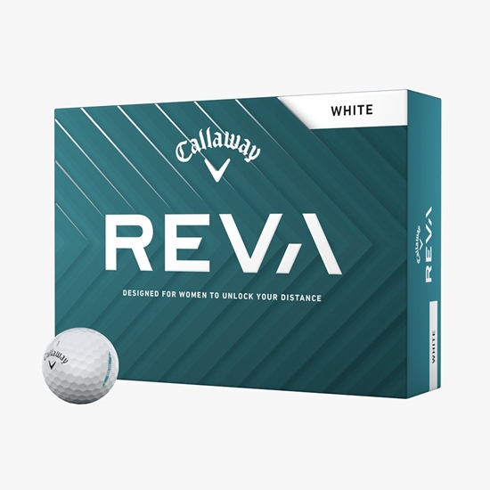 Picture of Callaway REVA White Golf Balls - 2 Dozen