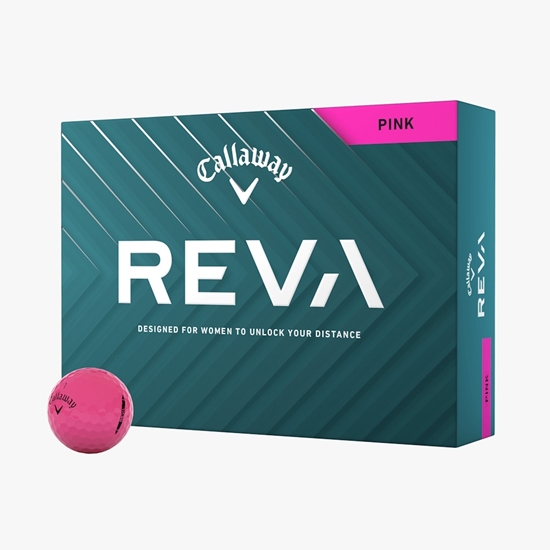 Picture of Callaway REVA Pink Golf Balls - 2 Dozen