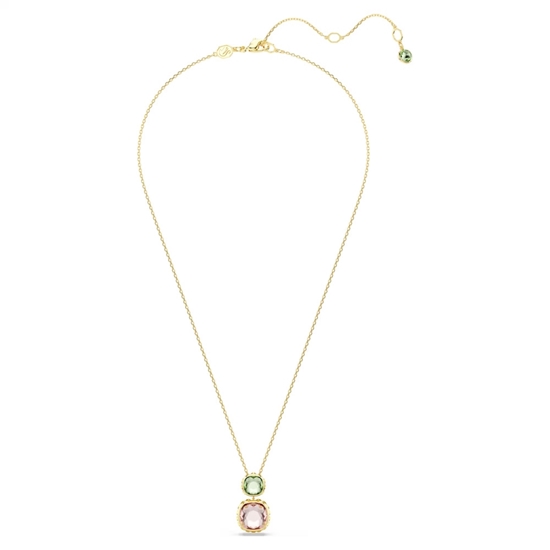 Picture of Swarovski Chroma Pendant - Gold/Multicolored