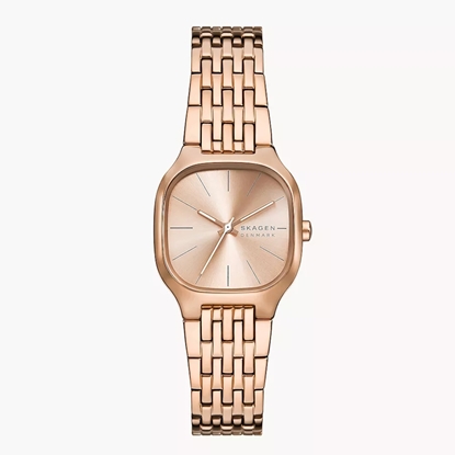 Picture of Skagen Mellem Lille Three-Hand Rose Gold Stainless Steel Watch