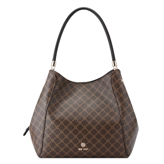 Picture of Nine West Etta Carryall Bag - Brown/Black