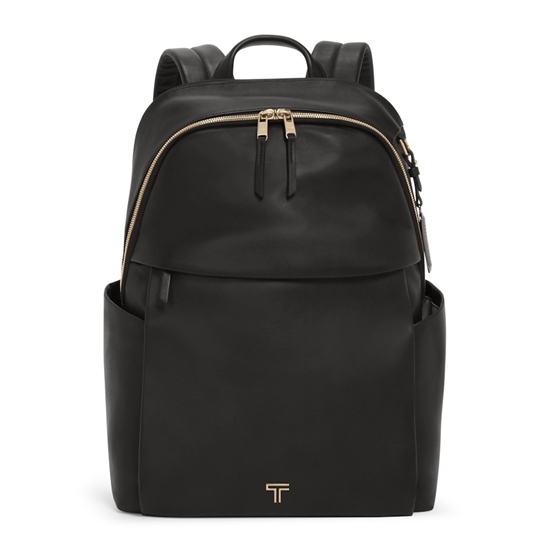 Picture of Tumi Voyageur Raina Backpack- Black/Light Gold